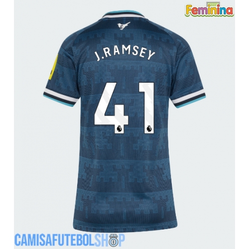 Camisa de time de futebol Newcastle United Jacob Ramsey #41 Replicas 2º Equipamento Feminina 2026-27 Manga Curta